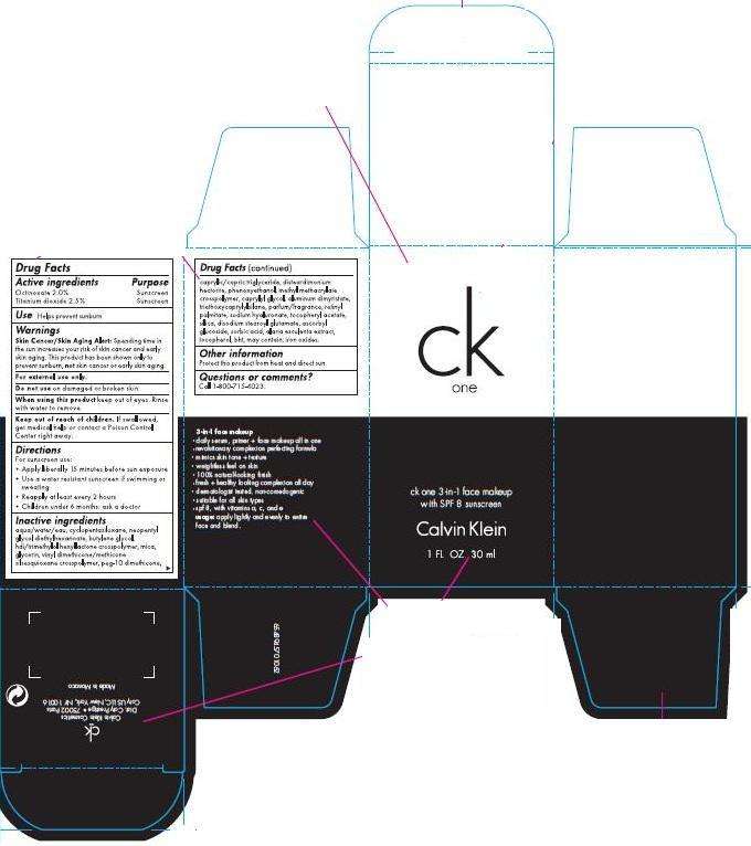 ck one 3-in-1 face makeup